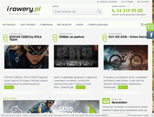 Tablet Screenshot of irowery.pl